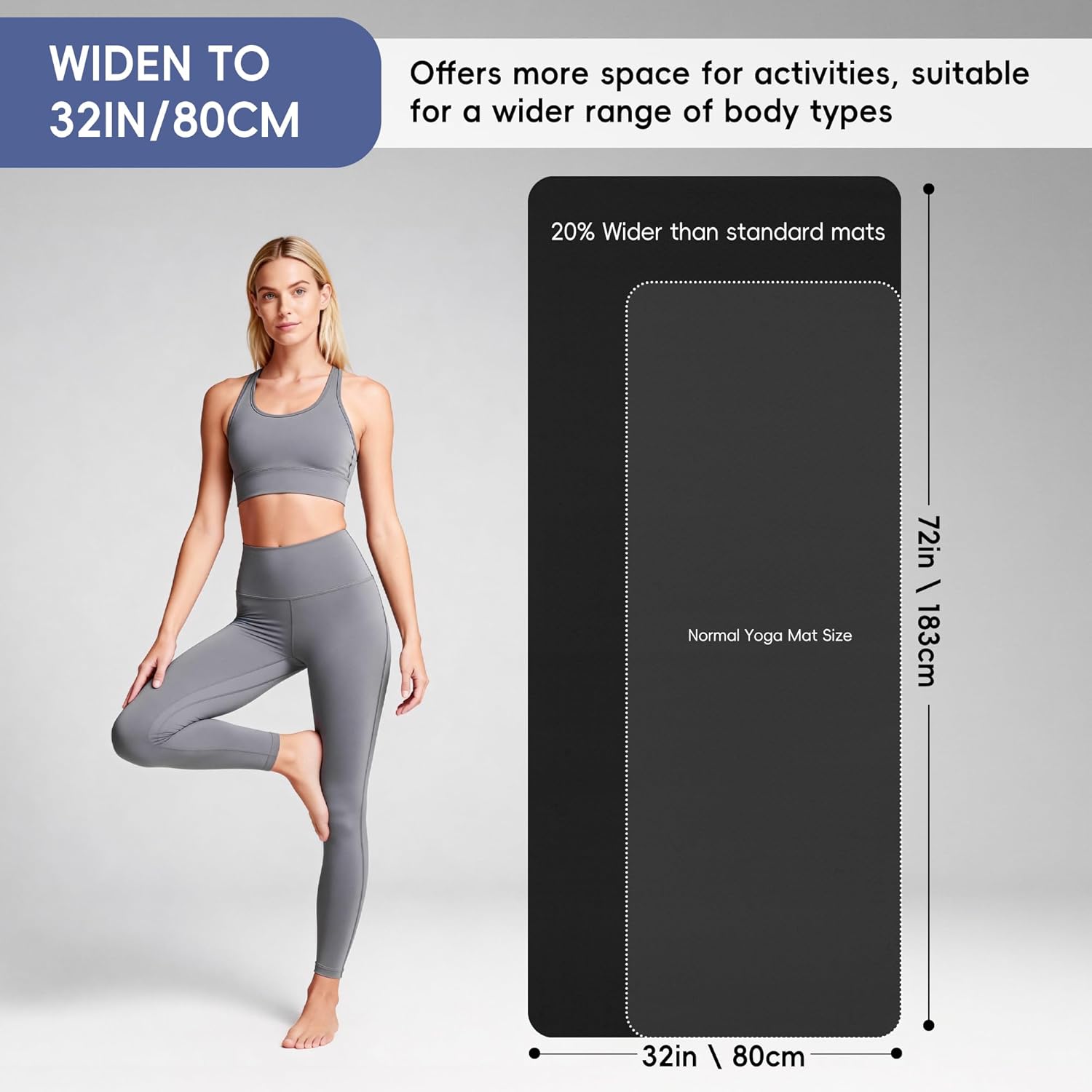 Extra Wide Yoga Mat