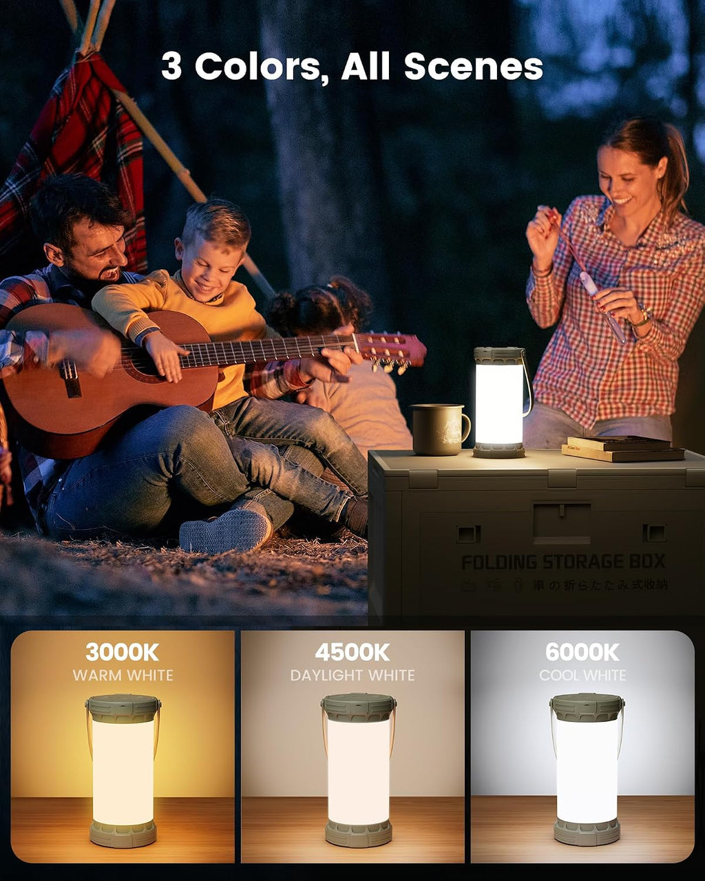 Rechargeable LED Camping Lantern